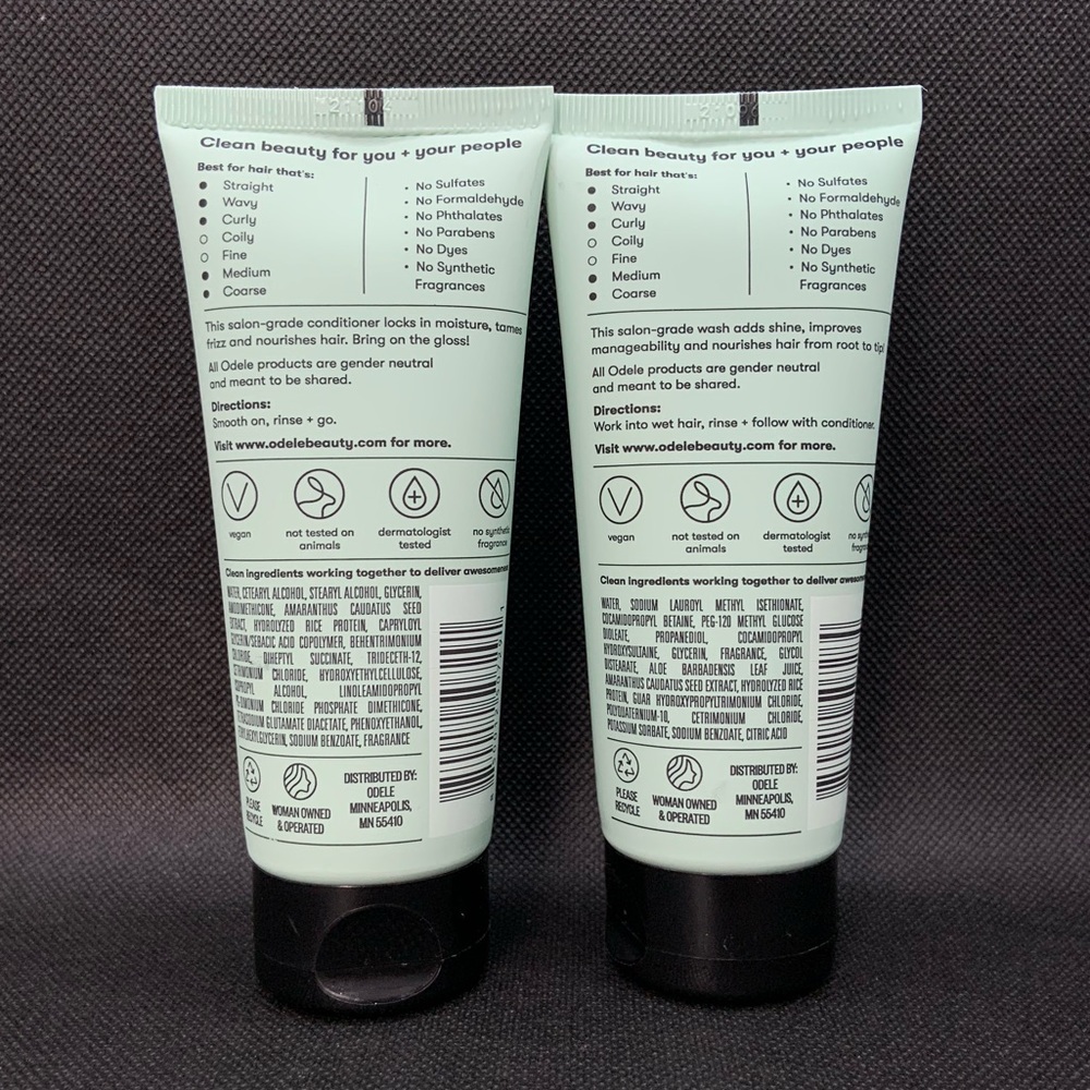 ODELE Smoothing Shampoo + Conditioner Set - Picture 3 of 4
